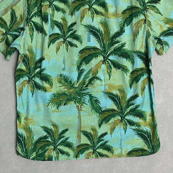 Daniel Cremieux 38 Tahiti Collection Men's Large Button-Down Shirt Tropical NEW - Picture 8 of 12